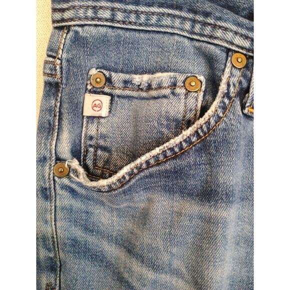 AG Adriano Goldschmied Jeans Mens 33Rx30 Blue Graduate Tailored Leg Casual Denim - Picture 10 of 16